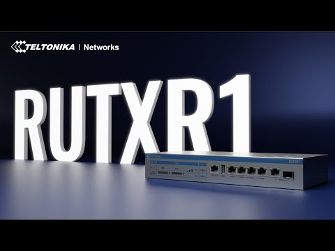Бездротовий маршрутизатор Teltonika RUTXR1 (RUTXR1000000)