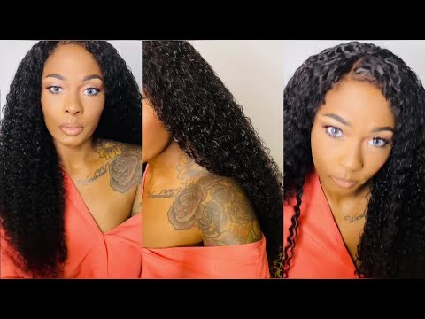 18inch natural color Peruvian Virgin Hair Body Curl lace front wig