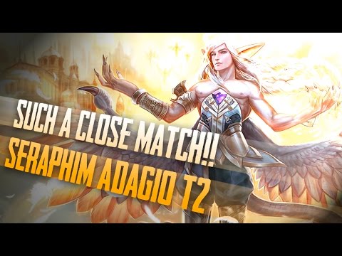 Vainglory Skins - SERAPHIM TIER 2!! Adagio |CP| Lane Gameplay [Update 1.23]
