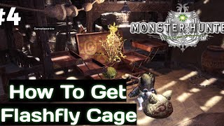how to get flashfly cage  monster hunter world guide#4