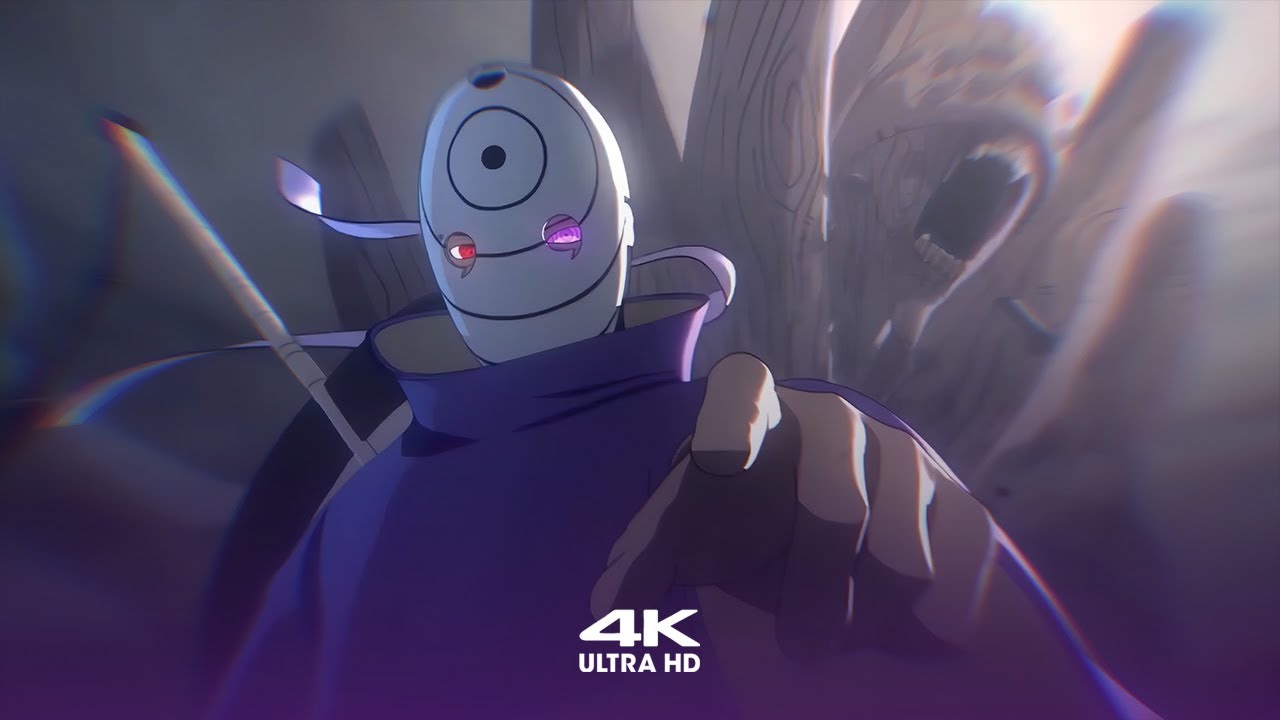 Obito Uchiha – Masked Power 4K Live Wallpaper - Screensaver 🔥👁️