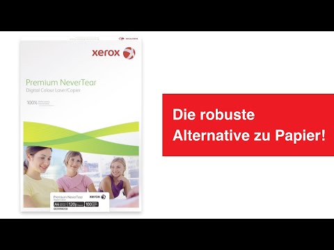 Artikelvideo 1 für xerox Laserfolien Premium NeverTear 003R98056 matt, 100 Blatt, Artikelnummer 148342