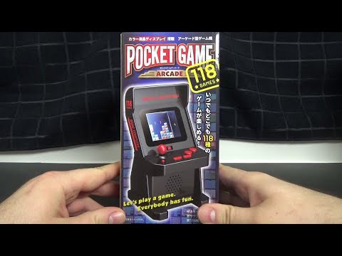 Pocket Game Arcade 118 | Mini Arcade Game From Toreba