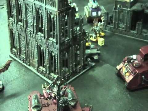 Warhammer 40k Battlereport - Word Bearers VS Grey Knights (Tos 2011)