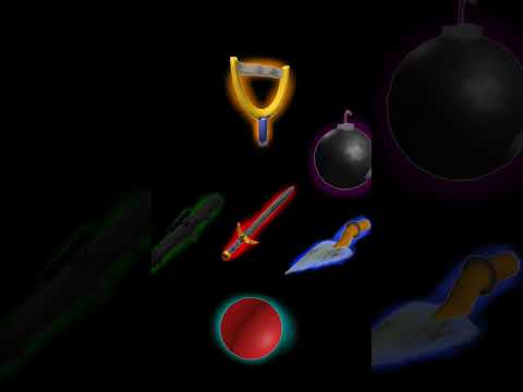 7 weapons of roblox(remake) #short #roblox