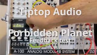 Video thumbnail for Tiptop Audio Forbidden Planet Eurorack Filter Feedback test by Sound Provider / Leonard de Leonard