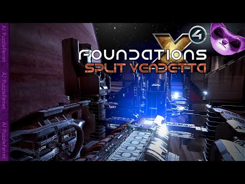 X4 Split Vendetta Ep18 - Using A Data worm on the Pirates!