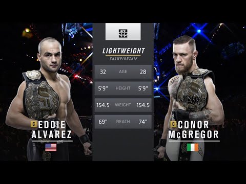 Conor McGregor vs Eddie Alvarez | Fight Highlights