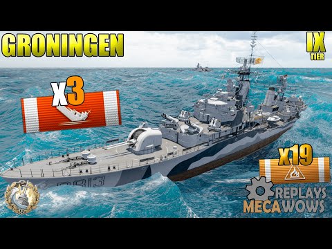 Groningen 3 kills 150k Damage  | World of Warships Gameplay