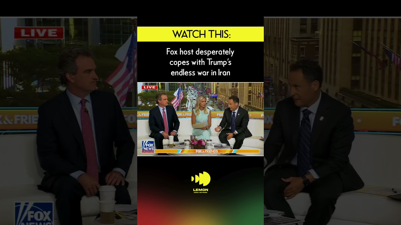 Fox host desperately copes with Trump’s endless war in Iran
