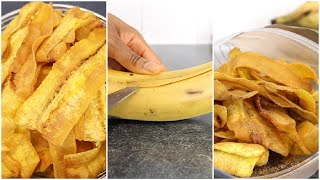 Do You Have Ripe Plantains ❓ Try This Plantain Chips Recipe And You Will Be Satisfied ❗️ #Shorts