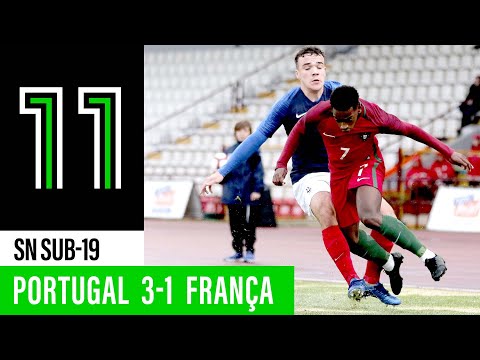 Sub-19: Portugal 3-1 França