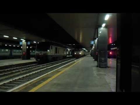 E656.516 + E656.018 in partenza con l' ICN 1959 Roma Termini - Siracusa/Palermo Centrale