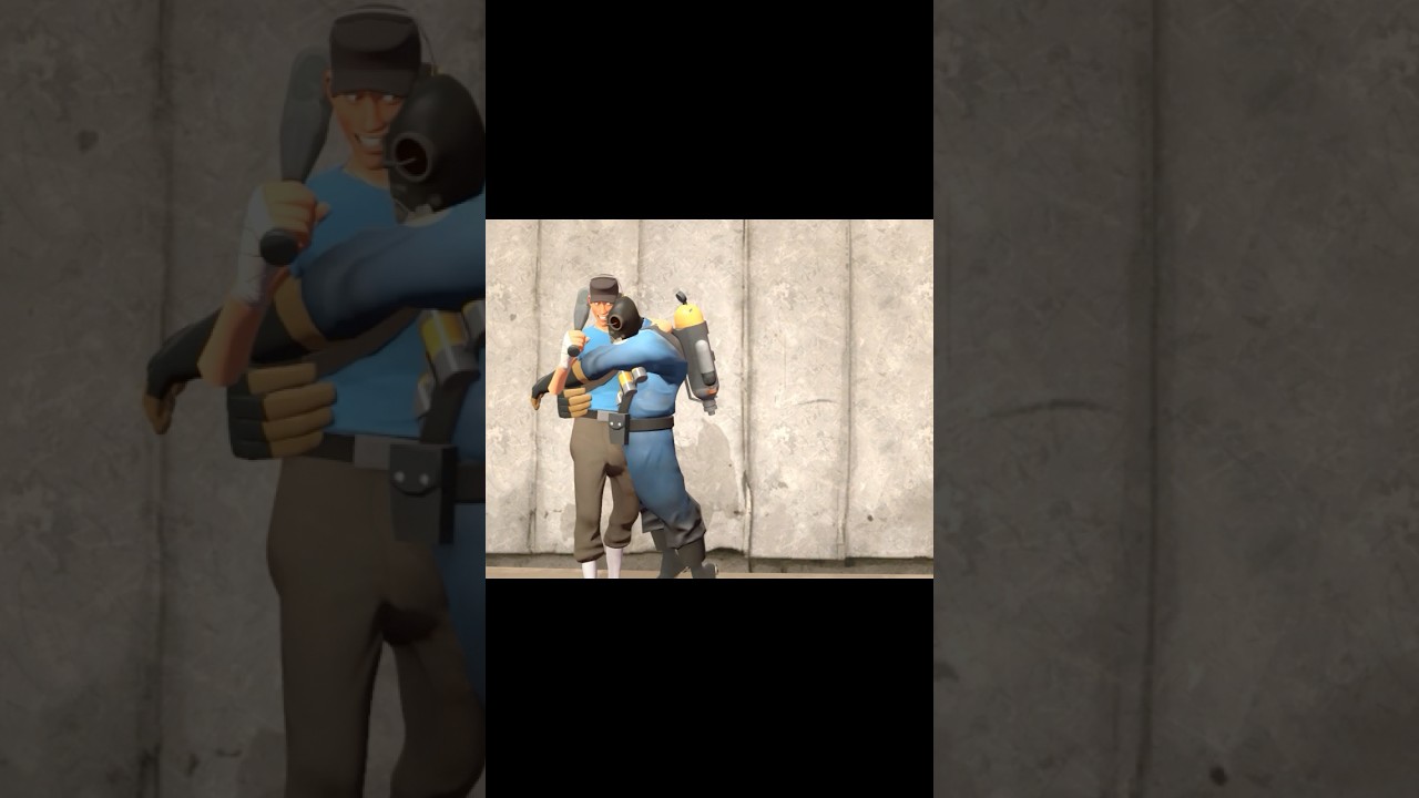 Blu Team Loves THEIR Pyro #tf2 #shorts #sfm
