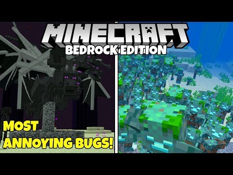 The 7 Most Annoying Bugs In Minecraft Bedrock Edition!