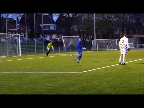 Kay Hilverink, wedstrijd 09-12-2017, De Dijk O19 - Buitenveldert O19