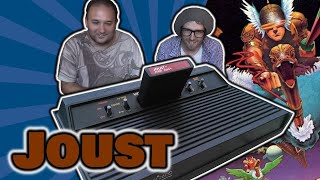 Joust - Atari 2600 - Multiplayer - Review & Lets Play