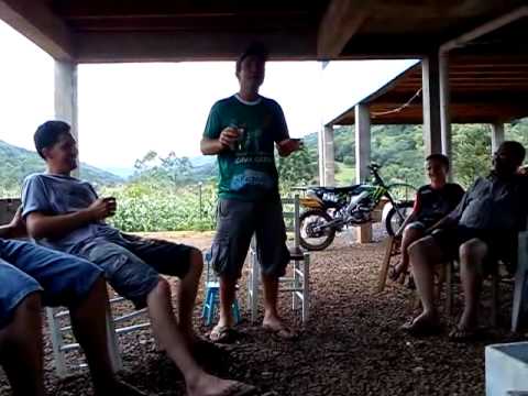 Ivan Zanchet na Trilha do Peixe