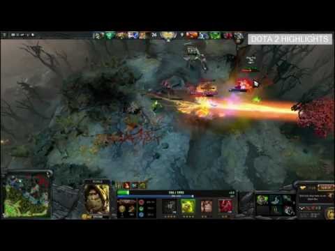 Dota 2 Highlights  w33 Pudge 7227 MMR Top 1 Europe Dota 21