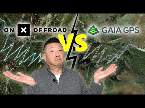 onX Offroad vs GAIA GPS: Which offline GPS navigation map app is best for overlanding and why?