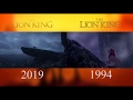 The Lion King Official Trailer Comparison 1994 2019