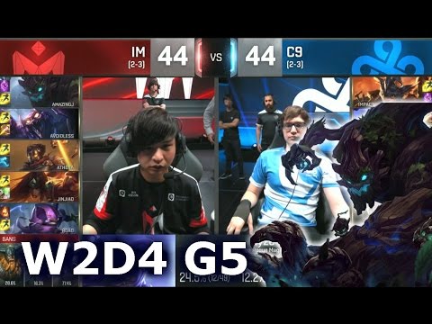 C9 vs IM - Worlds 2016 W2D4 Group B | LoL S6 World Championship Week 2 Day 4 Cloud 9 vs I May