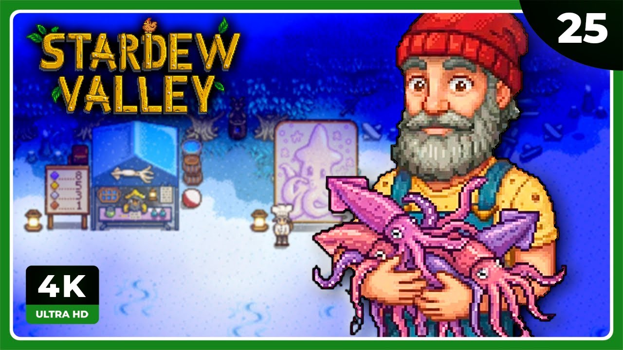 SV#25 | EL FESTIVAL DEL CALAMAR | STARDEW VALLEY Gameplay Español