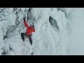 Frozen feat: Climber scales icy walls of Niagara.