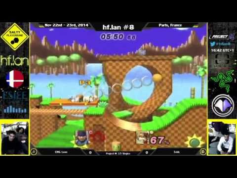 hf.lan 8 - EMG Leon (Snake) Vs. Tekk (Fox) - Project M Singles Losers Quarter Final