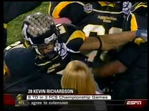 2007   Delaware Blue Hens  vs  Appalachian State Mountaineers   December 14