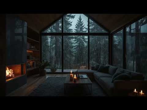 3 Hours Gentle Rain Sounds for Sleeping | Relax and Feel the Rain Sounds
