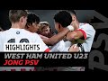 VIJF GOALS in Londen ? | Highlights West Ham United U23 - Jong PSV