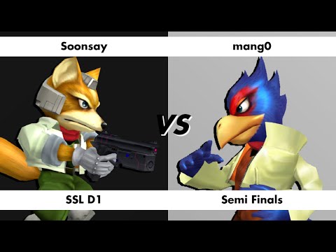 Soonsay vs mang0 - SoCal Star League #2: D1 - Semi Finals