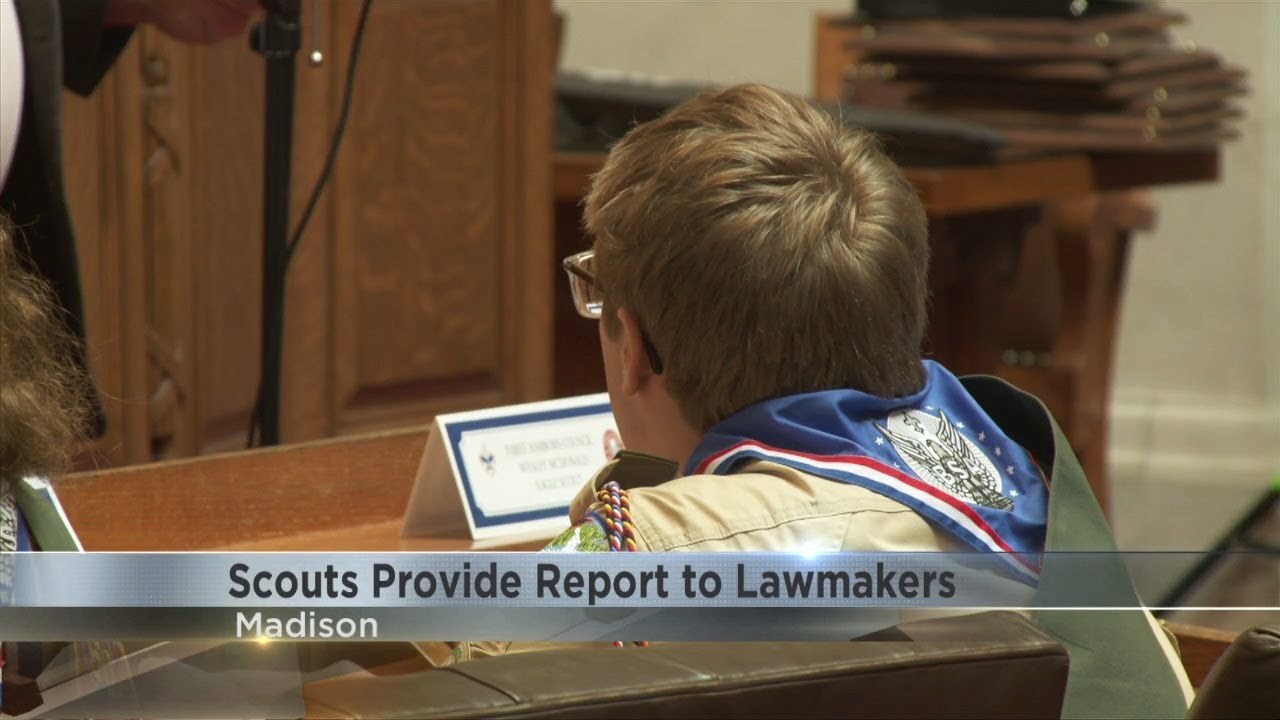 Wisconsin Scouts report achievements to lawmakers