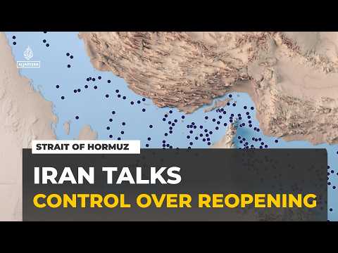 Iran says it seeks control over Strait of Hormuz reopening talks