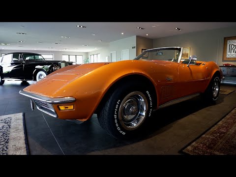 1971 CHEVROLET CORVETTE STINGRAY 454 CONVERTIBLE – Daniel Schmitt & Co. Classic Car Gallery
