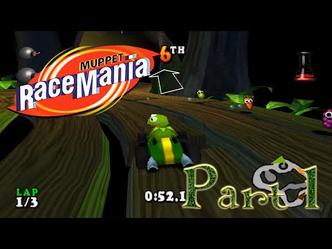 Let's Play: Muppet RaceMania (100%) -  Part 1 - Race League A