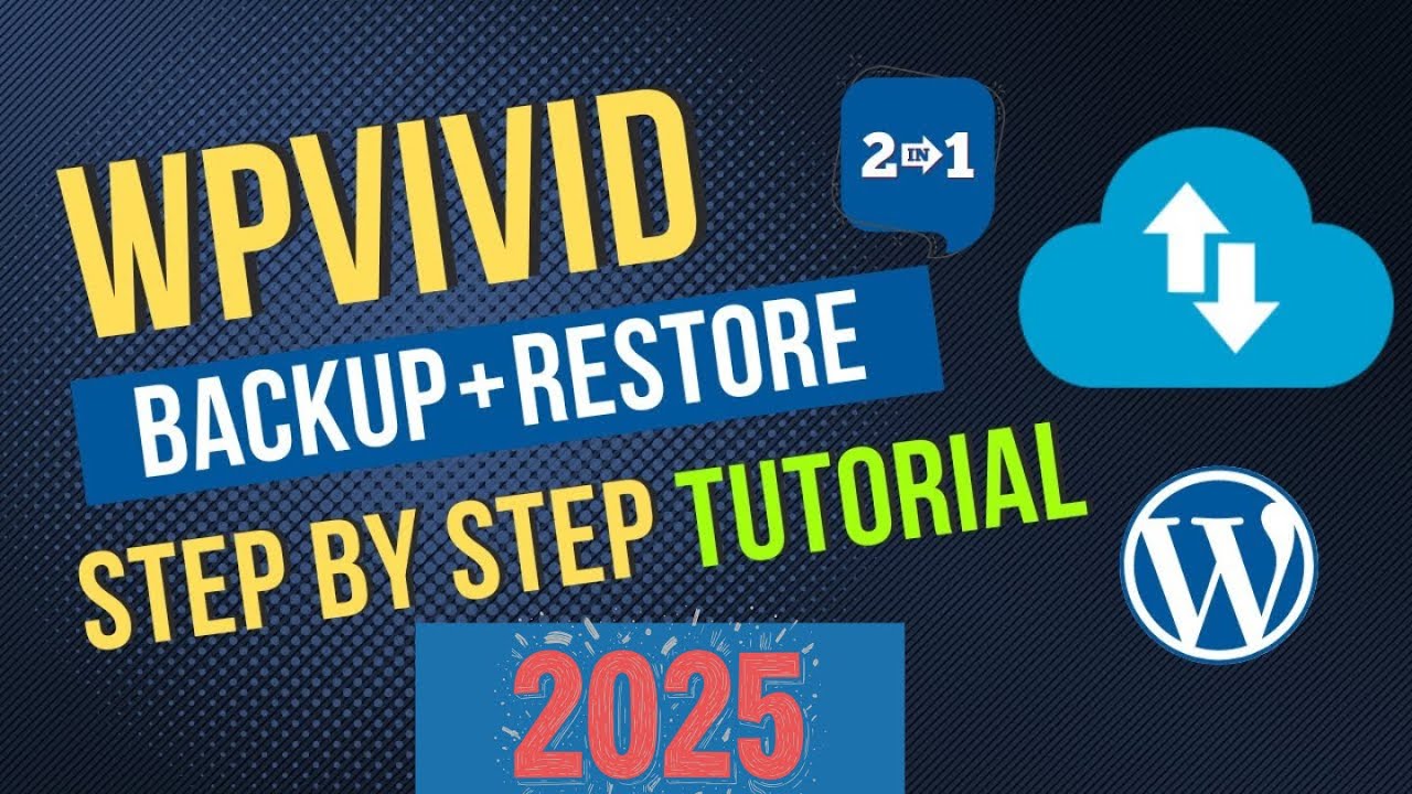 WPvivid Backup Plugin Tutorial 2023 | WordPress Free Backup And Restore Plugin (Step by Step)