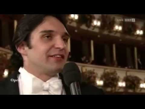 Opernball 2012 -  Interview - Adam Plachetka - Barbara Frittoli - Staatsoper Wien - ORF2