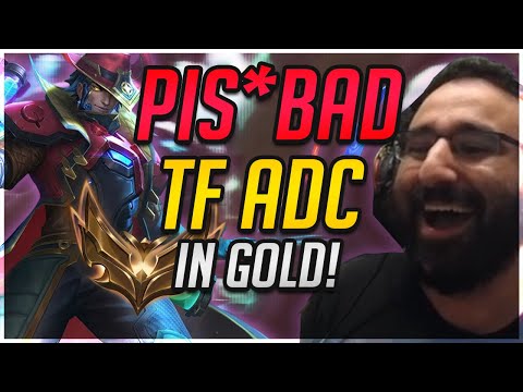 TROLLPICK & TROLL GAMEPLAY?! TF ADC kriegt REALITY CHECK! Gold ADC Coaching [League of Legends]