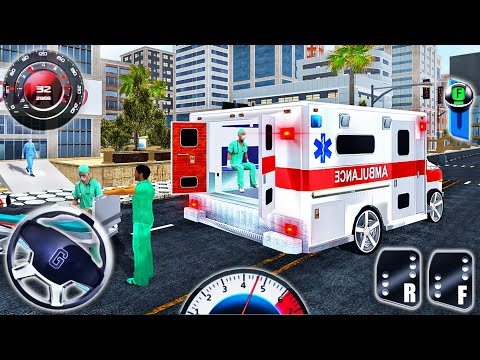 Ambulance Driving Simulator - Emergency Rescue Van Driver - Android GamePlay