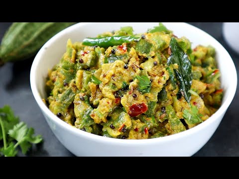 బీరకాయతో ఇలా మంచి రుచిగా ప్రోటీన్ ఫుల్ గా చేయండి అన్నం,చపాతీలోకి 👌ఉంటుంది😋 Beerakaya Curry In Telugu