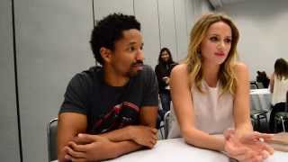 WonderCon 2015 - The Messengers interviews - Craig Frank and Shantel VanSanten video