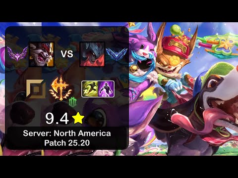 Kled Top vs Aatrox - NA Master - Patch 25.20
