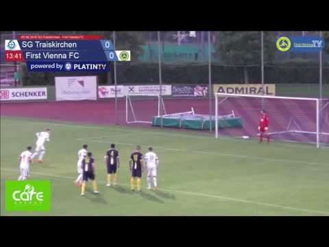 05.08.2016 SG Traiskirchen - First Vienna FC - 1:0  (1. Halbzeit / 13:46) am 05.08.2016 19:45