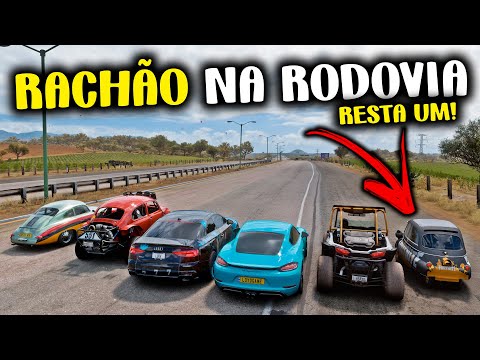 NÃO ACREDITO - RACHÃO NA RODOVIA - FORZA HORIZON 5 GAMPEPLAY