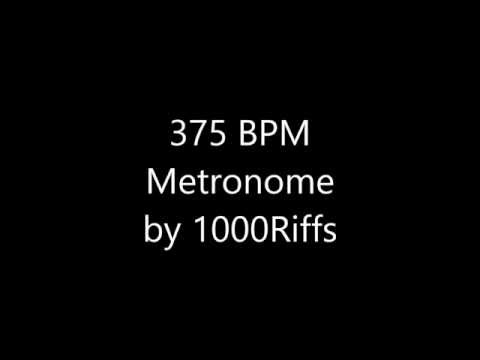 375 BPM Metronome