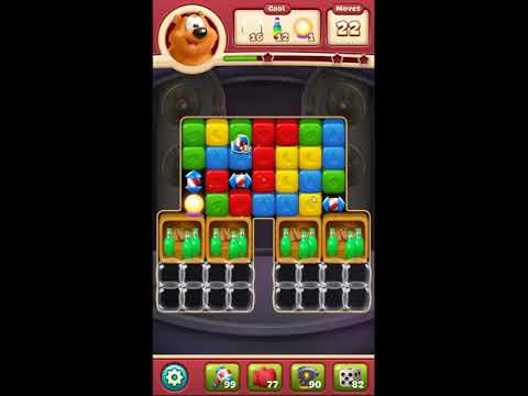 Toon Blast Level 3454 - NO BOOSTERS 🐻🐺🐱 | SKILLGAMING ✔️