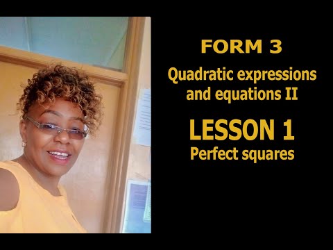 Quadratic Expressions & Equations
