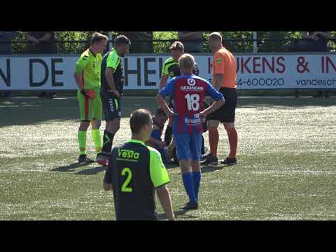 Tweede helft KNVB Districtsbeker VVA Achterberg 1 - FZO Zeist